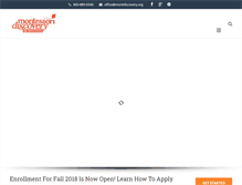 Tablet Screenshot of montdiscovery.org